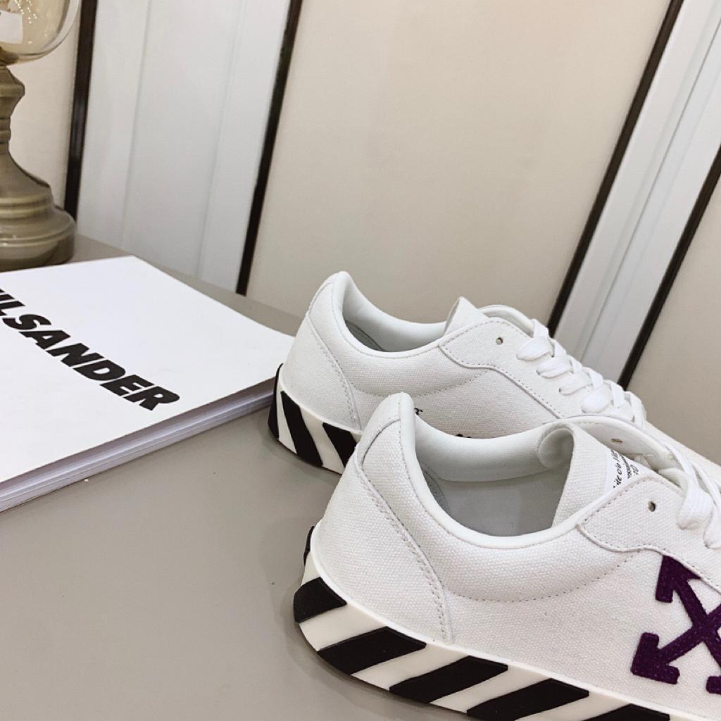 OFF-WHITE Vulc Low White/Purple SS21 - vstockx
