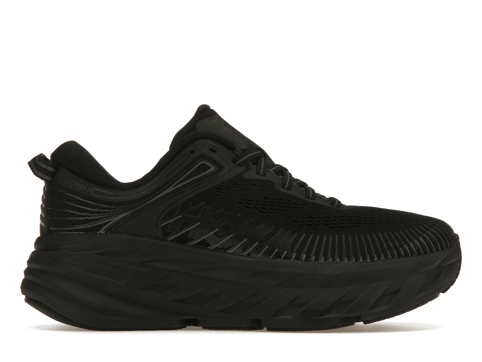Hoka One One Bondi 7 Black (Women's) - vstockx