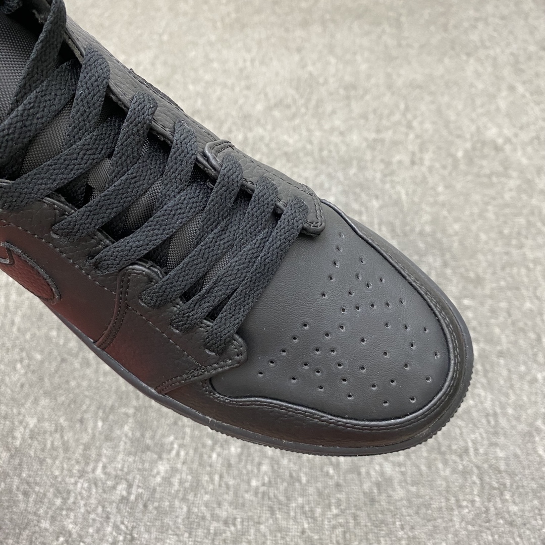 Jordan 1 Mid Triple Black - vstockx