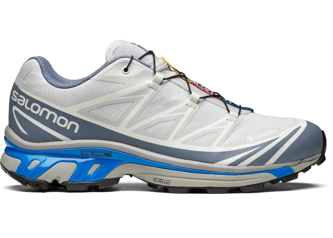 Salomon XT-6 Gore-Tex Metal Flint Stone - vstockx