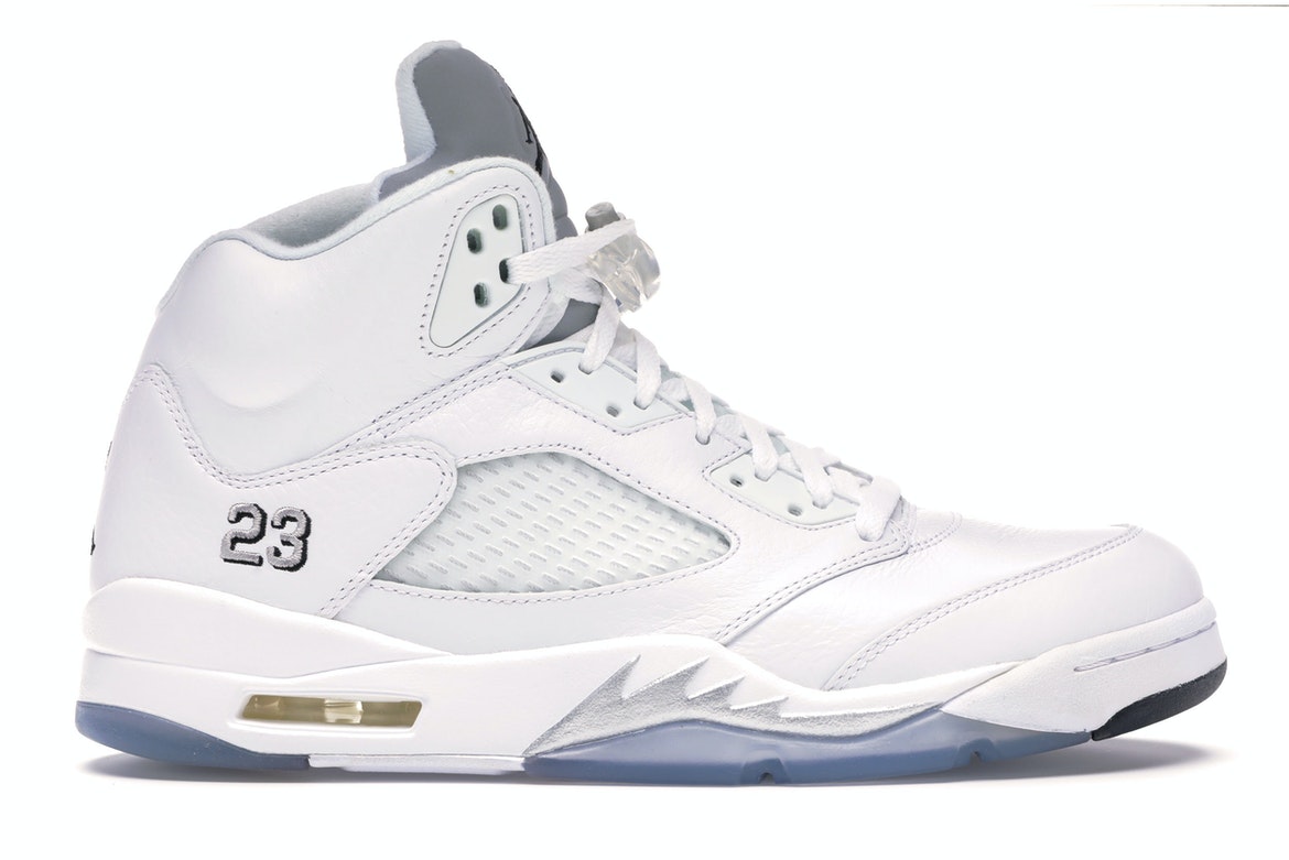 Jordan 5 Retro Metallic White (2015) - vstockx