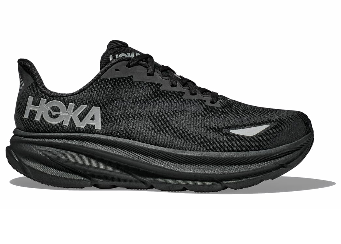 Hoka One One Clifton 9 GTX Black Black (Women's) - vstockx