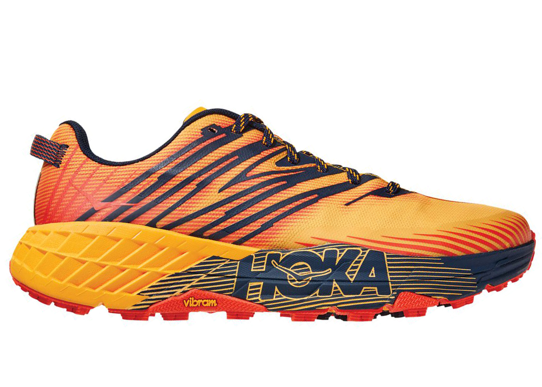 Hoka One One Speedgoat 4 Gold Fusion - vstockx