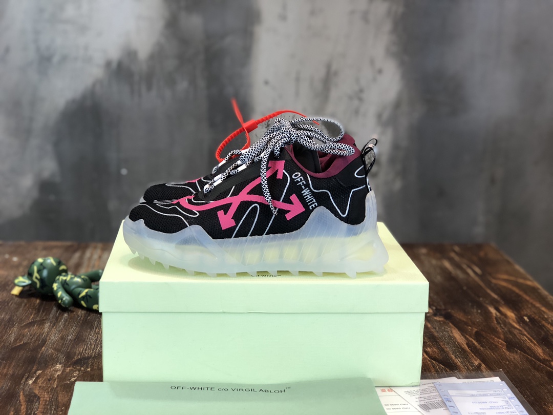 Off-White Odsy-1000 Transparent Fuchsia - vstockx
