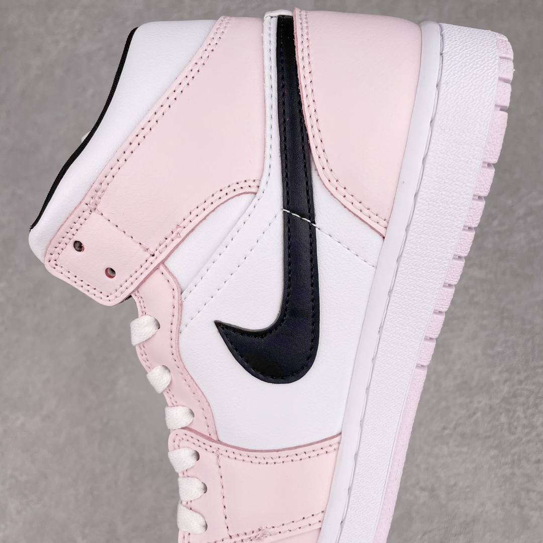 Jordan 1 Mid Barely Rose - vstockx