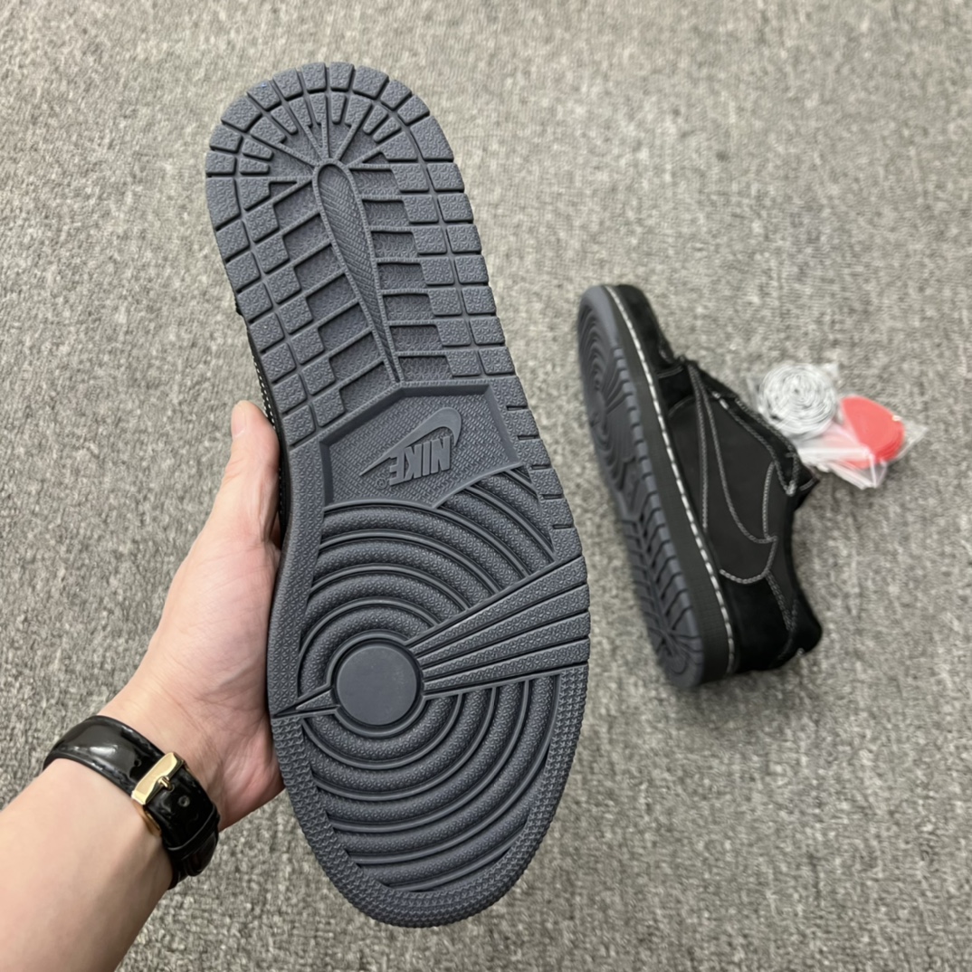 Jordan 1 Retro Low OG SP Travis Scott Black Phantom - vstockx