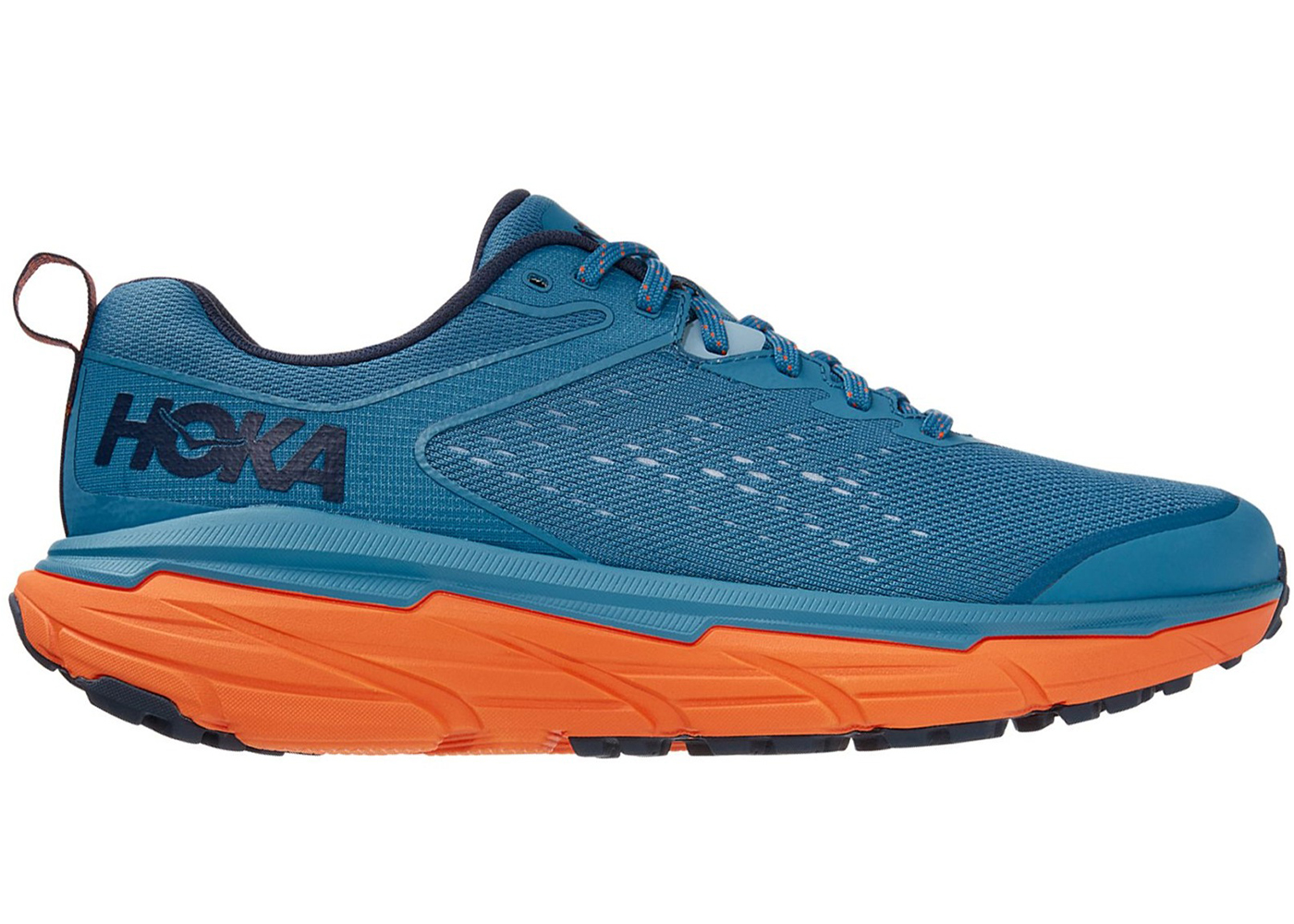 Hoka One One Challenger ATR 6 Provincial Blue Carrot - vstockx