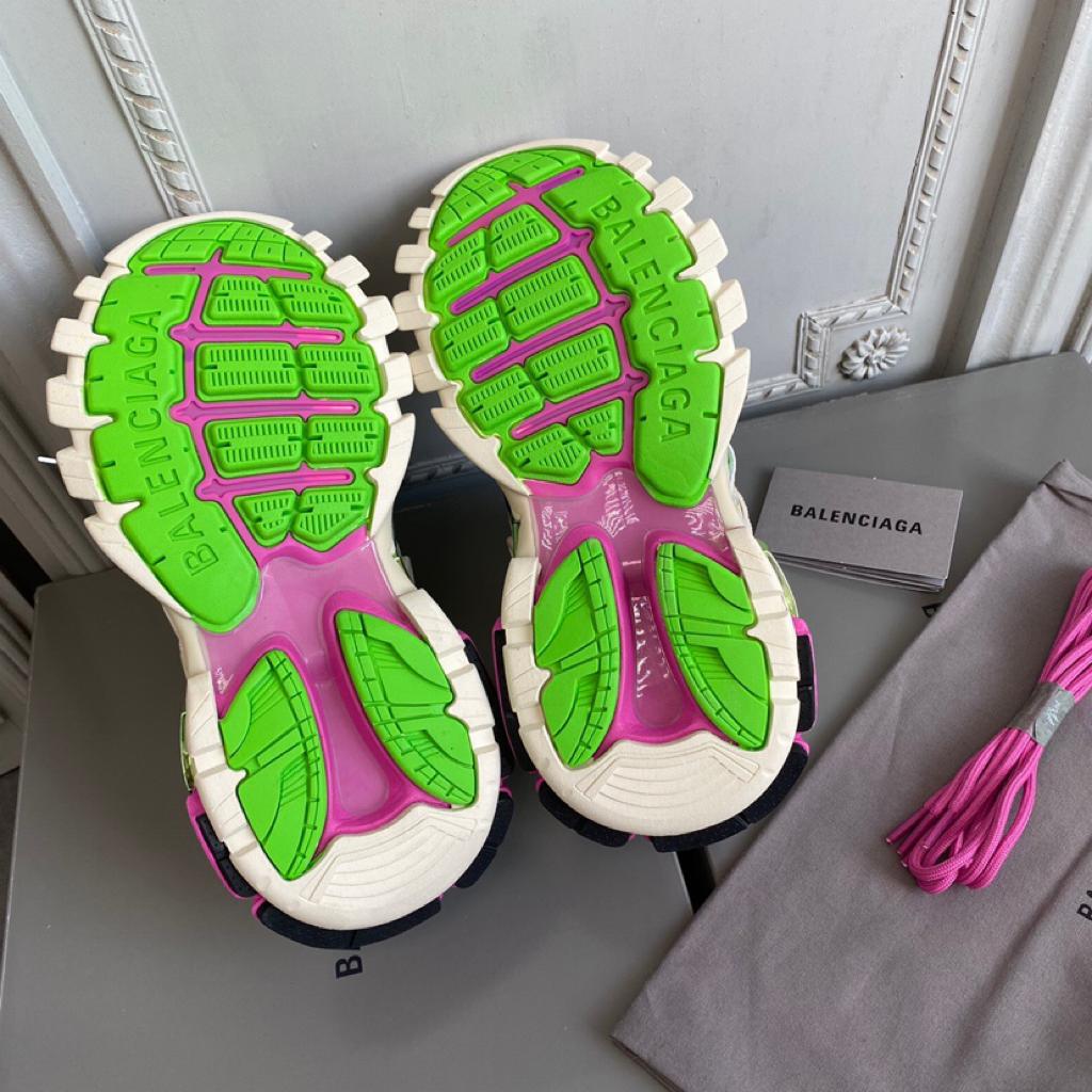 Balenciaga Track.2 Pink Green - vstockx