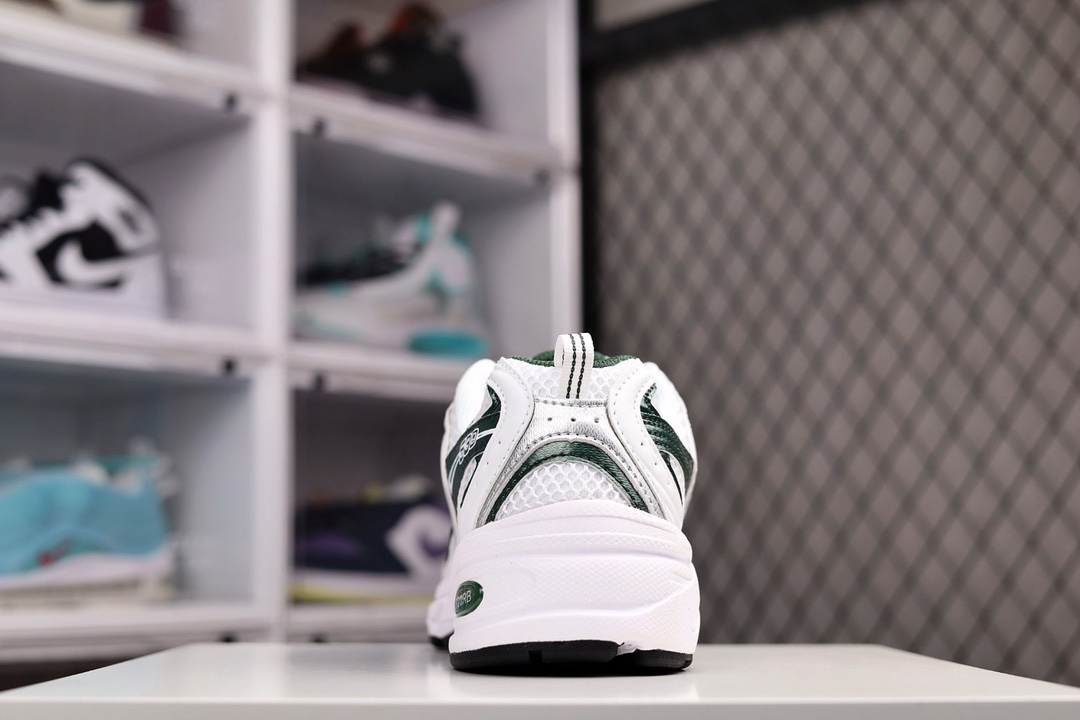 New Balance 530 White Nightwatch Green - vstockx