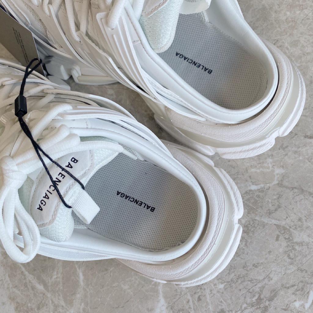 Balenciaga Track Mule White - vstockx