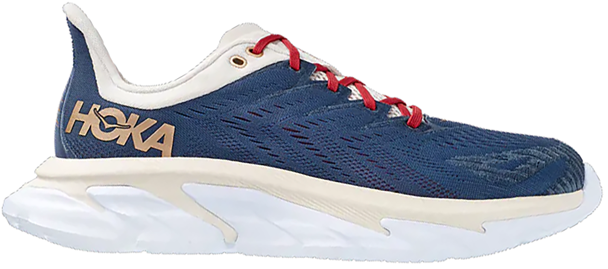 Hoka One One Clifton Edge Team Kit Vintage Indigo - vstockx