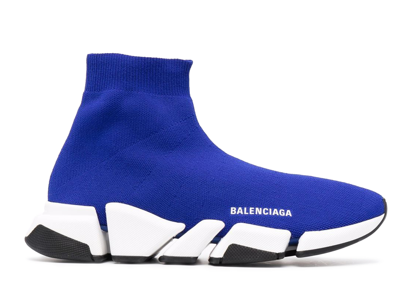 Balenciaga Speed 2.0 Dark Blue White Black - vstockx