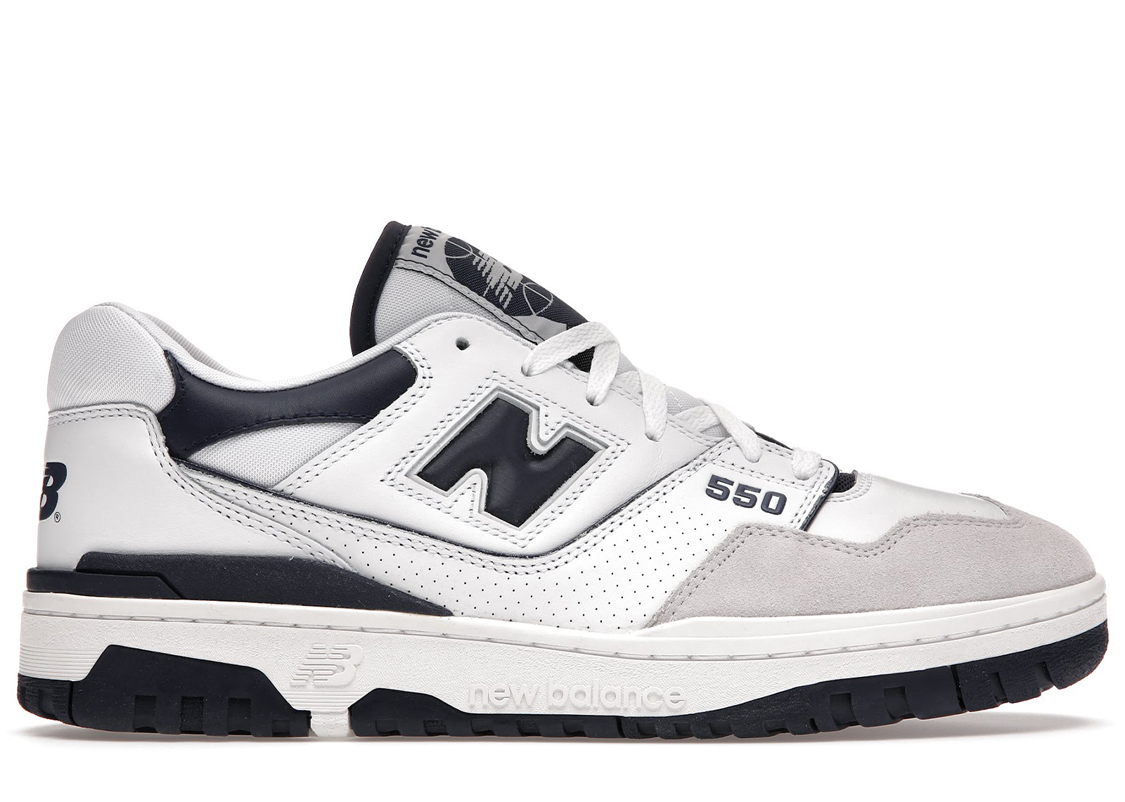 New Balance 550 Navy Blue - vstockx