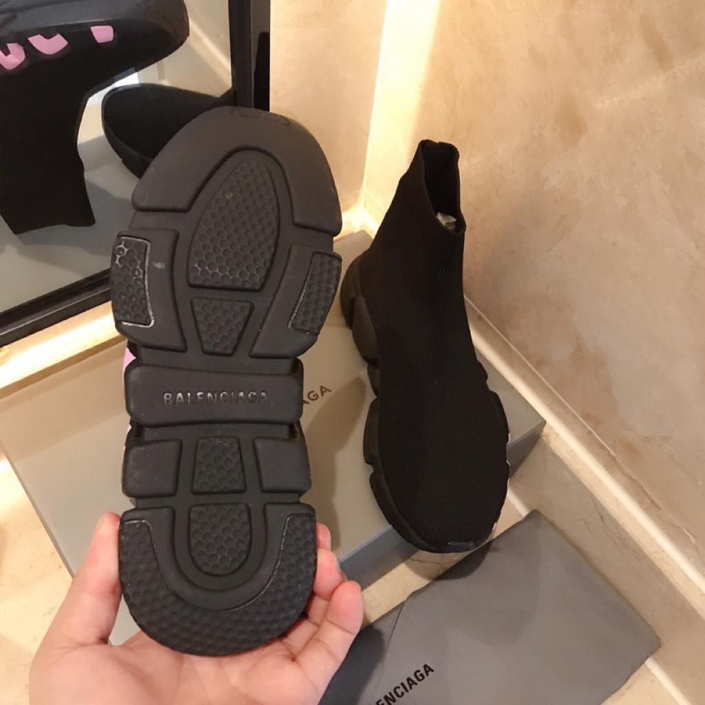 Balenciaga Graffiti Speed Black Pink (Women's) - vstockx