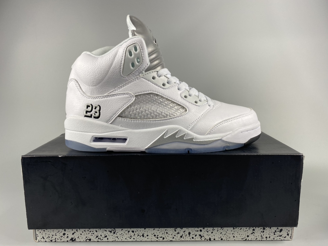 Jordan 5 Retro Metallic White (2015) - vstockx