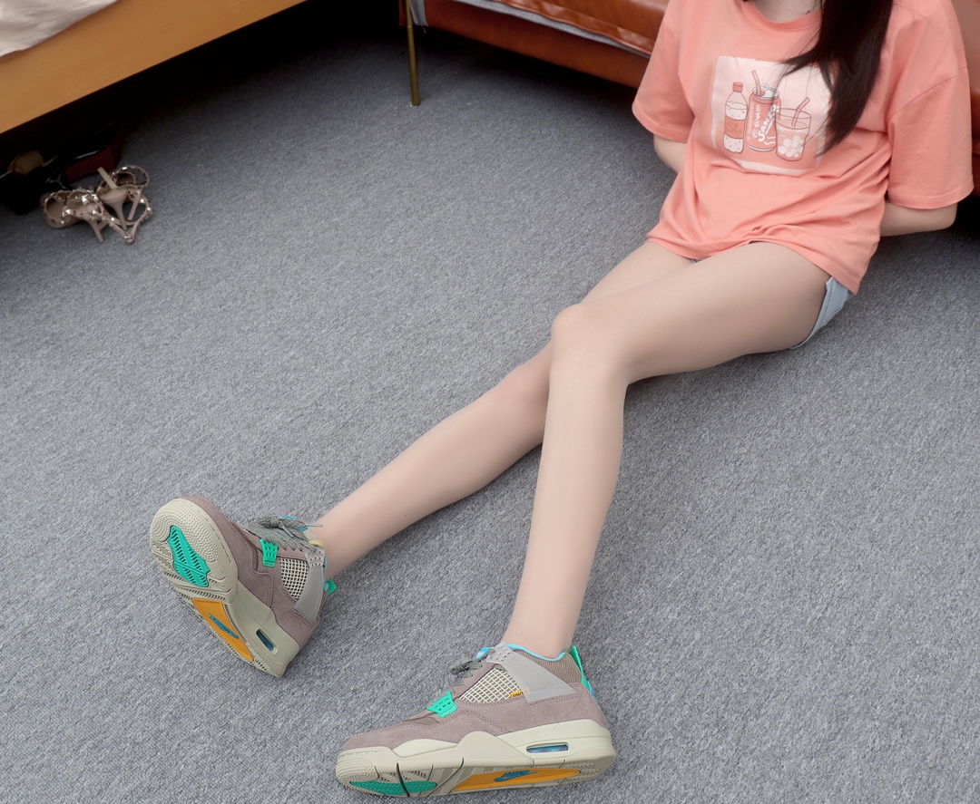 Jordan 4 Retro SP 30th Anniversary Union Taupe Haze - vstockx