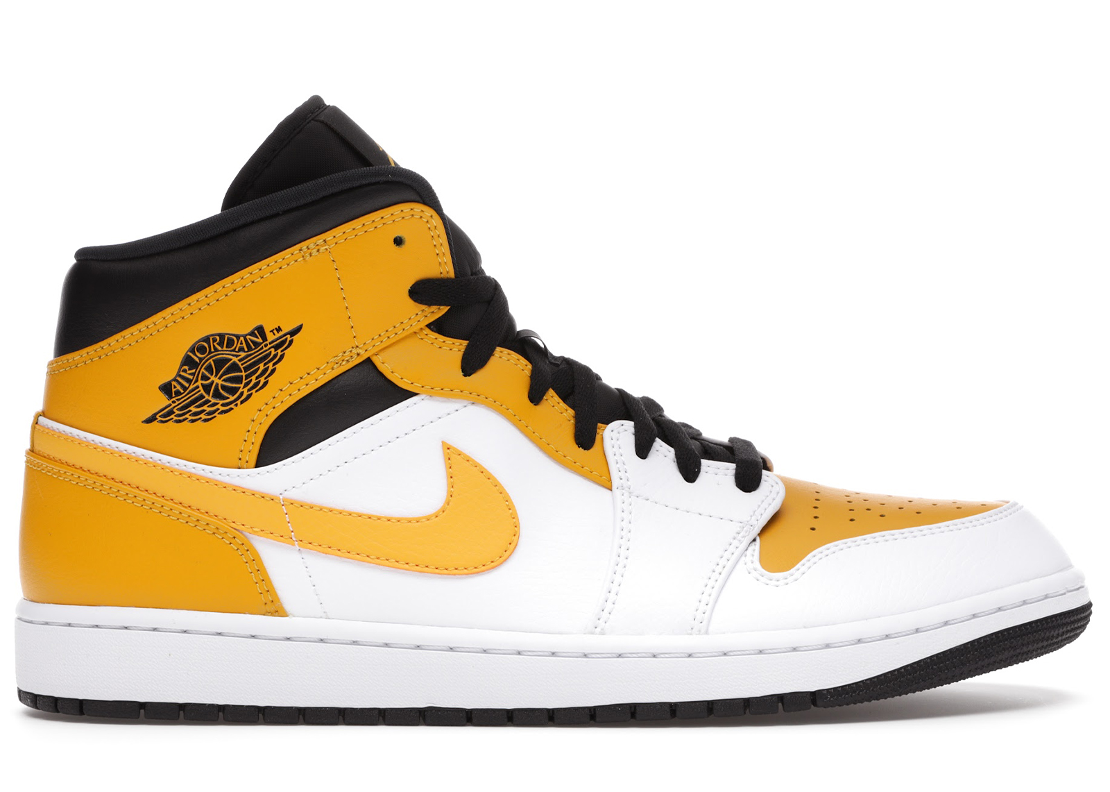 Jordan 1 Mid University Gold - vstockx