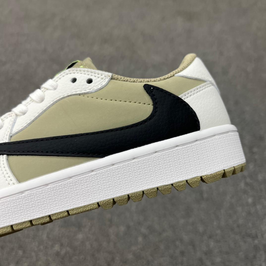 Jordan 1 Retro Low Golf Travis Scott Neutral Olive - vstockx
