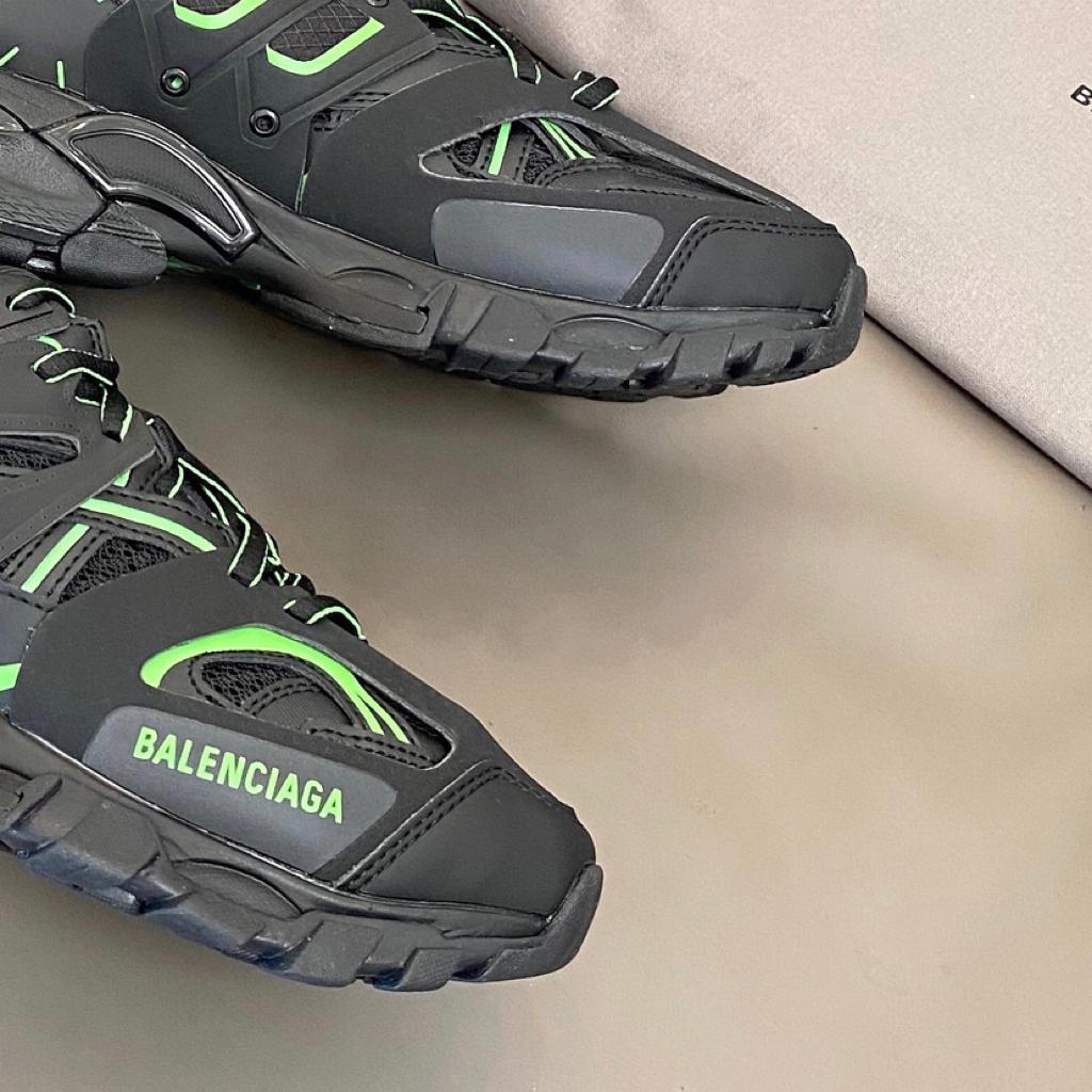 Balenciaga Track Black Green - vstockx