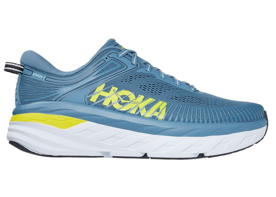 Hoka One One Bondi 7 Provincial Blue Citrus - vstockx