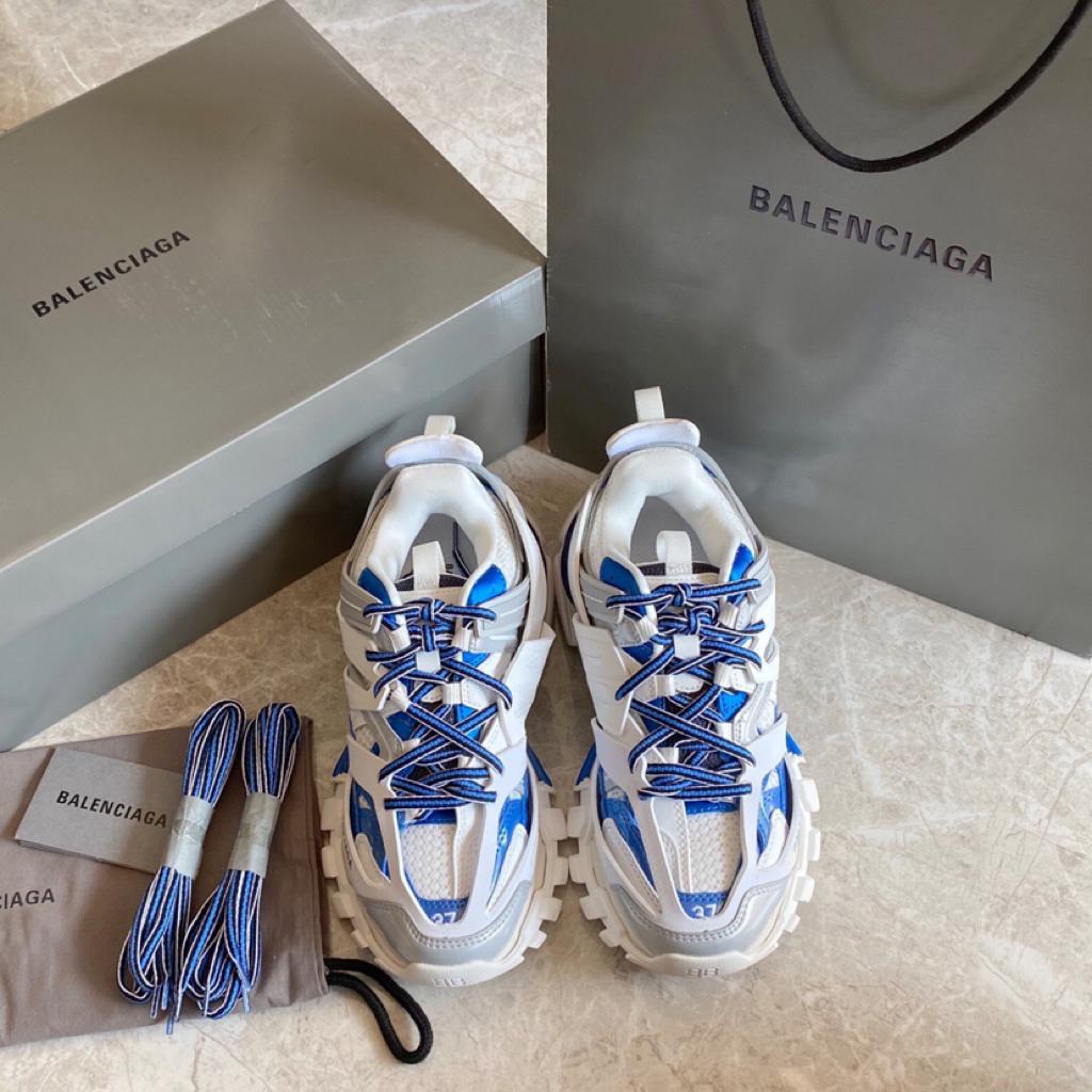 Balenciaga Track White Blue - vstockx