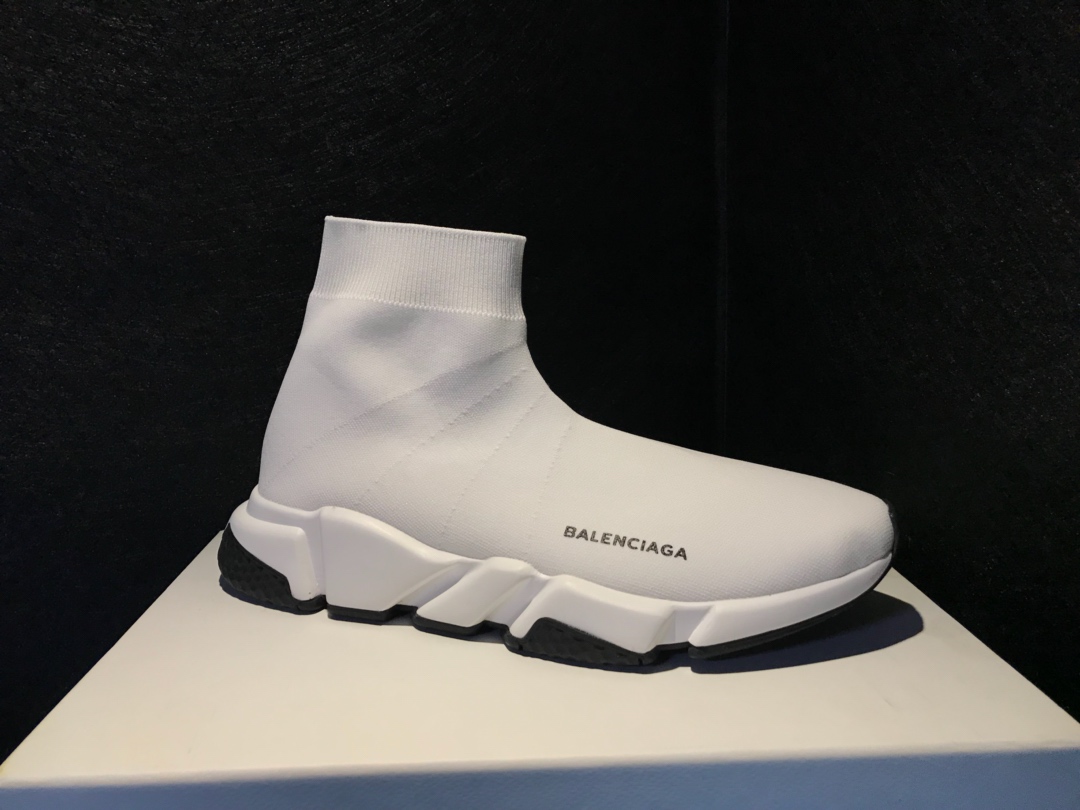 Balenciaga Speed Trainer White 2019 (W) - vstockx