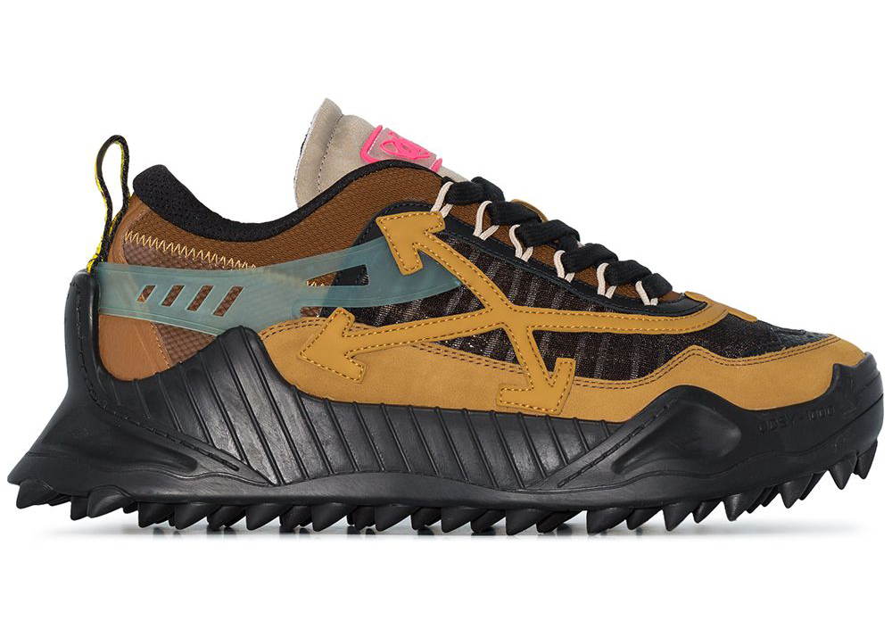 Off-White Odsy-1000 Khaki Brown - vstockx