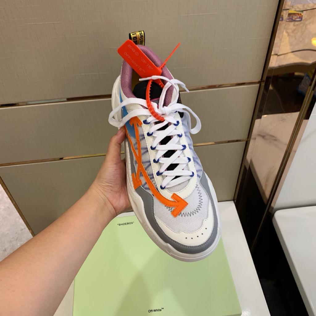OFF-WHITE Odsy-1000 White Orange SS20 - vstockx