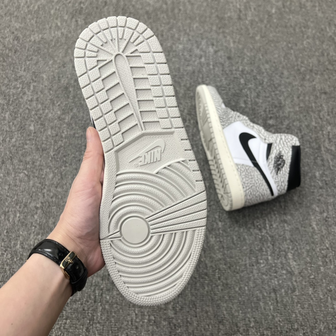 Jordan 1 Retro High OG White Cement - vstockx