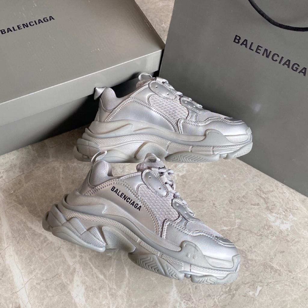 Balenciaga Triple S Silver - vstockx
