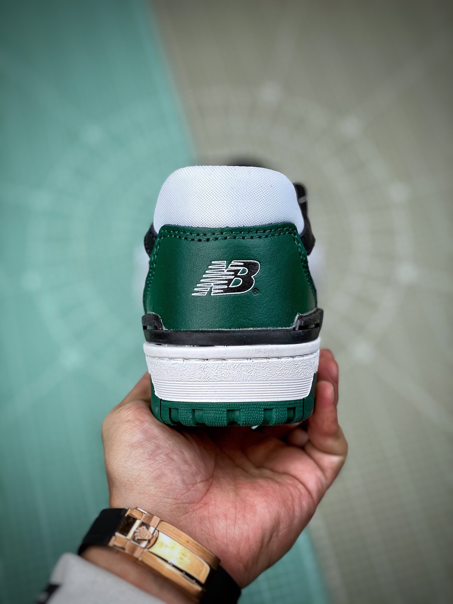 New Balance 550 White Green Black - vstockx