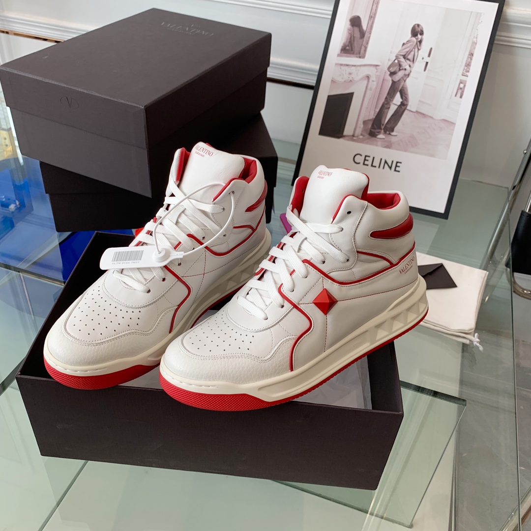 VALENTINO GARAVANI ONE STUD SNEAKER 6 - vstockx