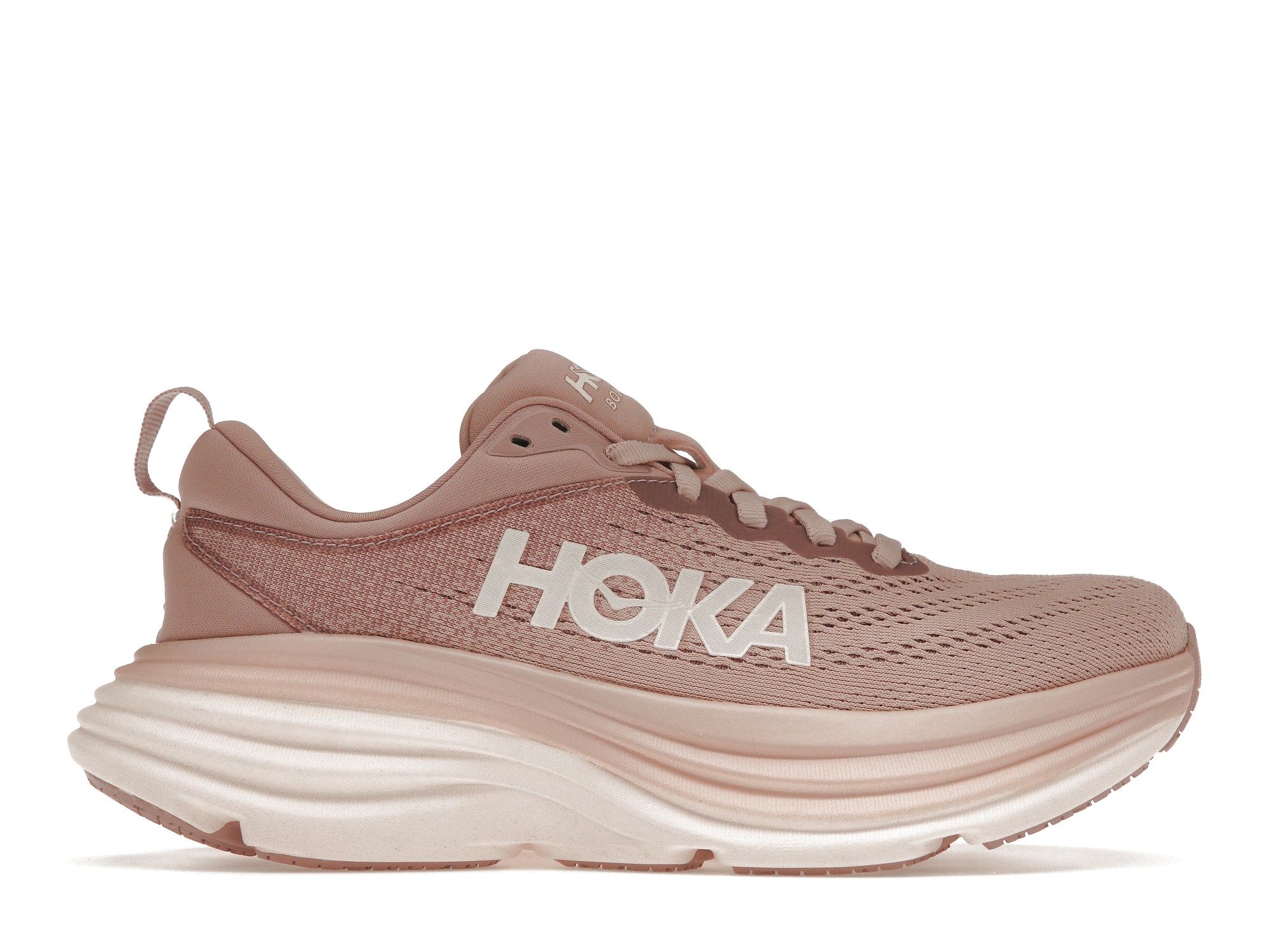 Hoka One One Bondi 8 Pale Mauve (Women's)2 - vstockx