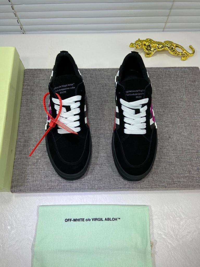 OFF-WHITE Vulc Low Stripe Violet SS20 - vstockx