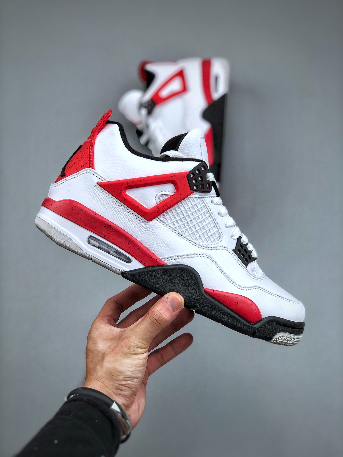 Jordan 4 Retro Red Cement - vstockx