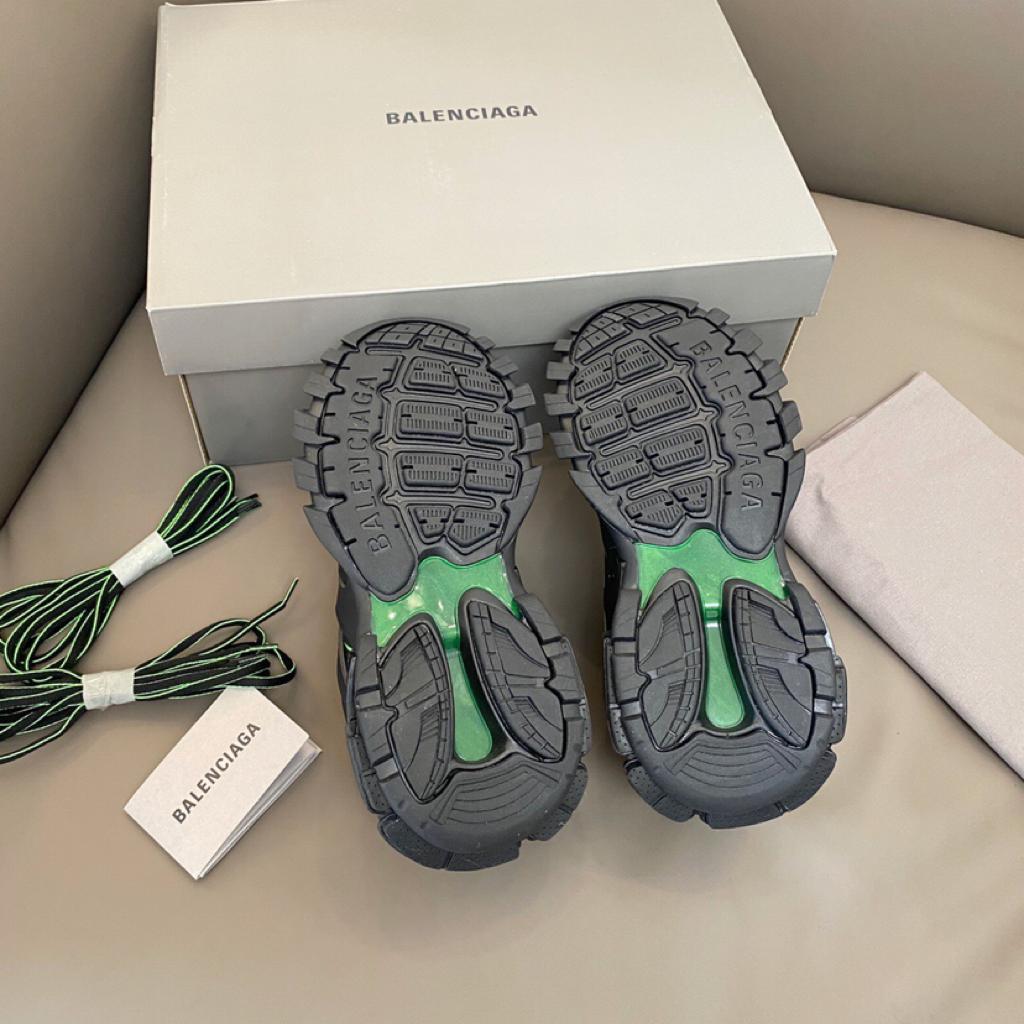 Balenciaga Track Black Green - vstockx