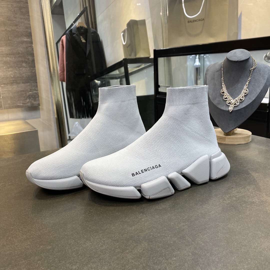 Balenciaga Speed 2.0 Grey - vstockx