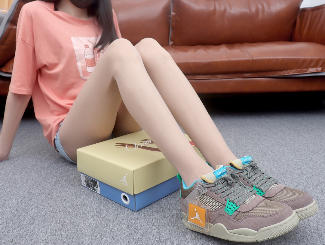 Jordan 4 Retro SP 30th Anniversary Union Taupe Haze - vstockx