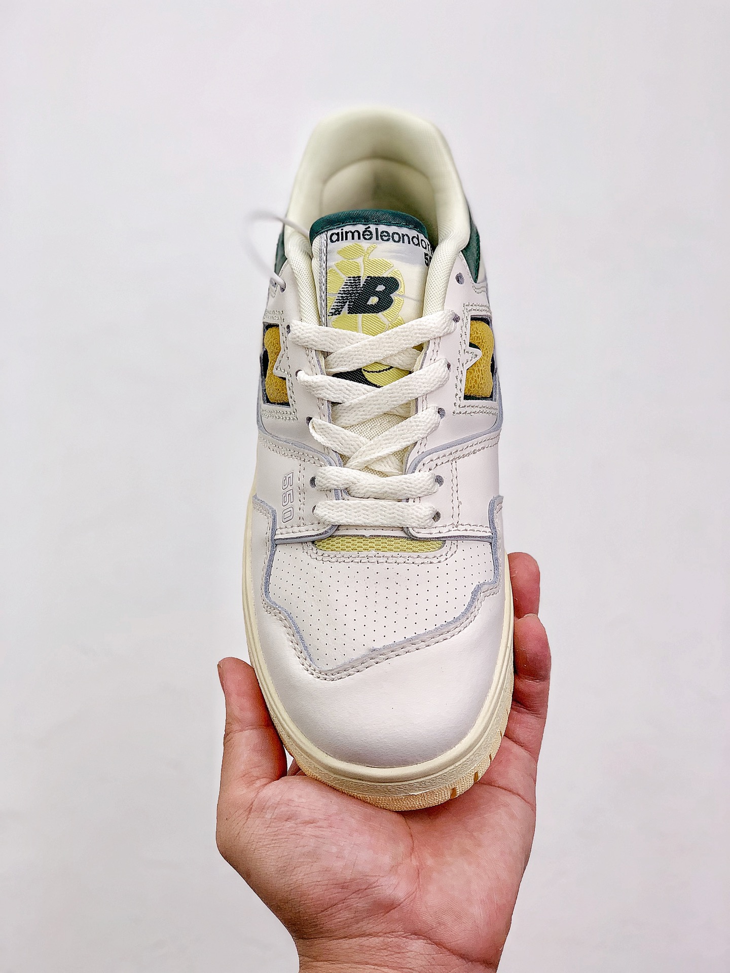 New Balance 550 Aime Leon Dore Natural Green - vstockx