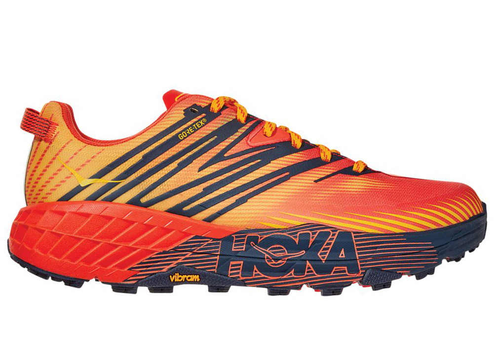 Hoka One One Speedgoat 4 Gore-Tex Mandarin Red - vstockx