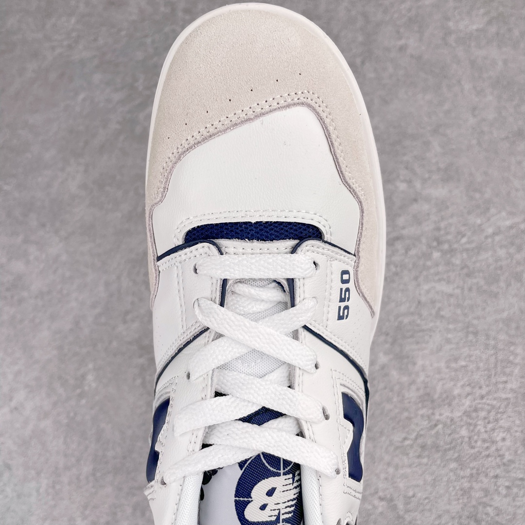 New Balance 550 Navy Blue - vstockx