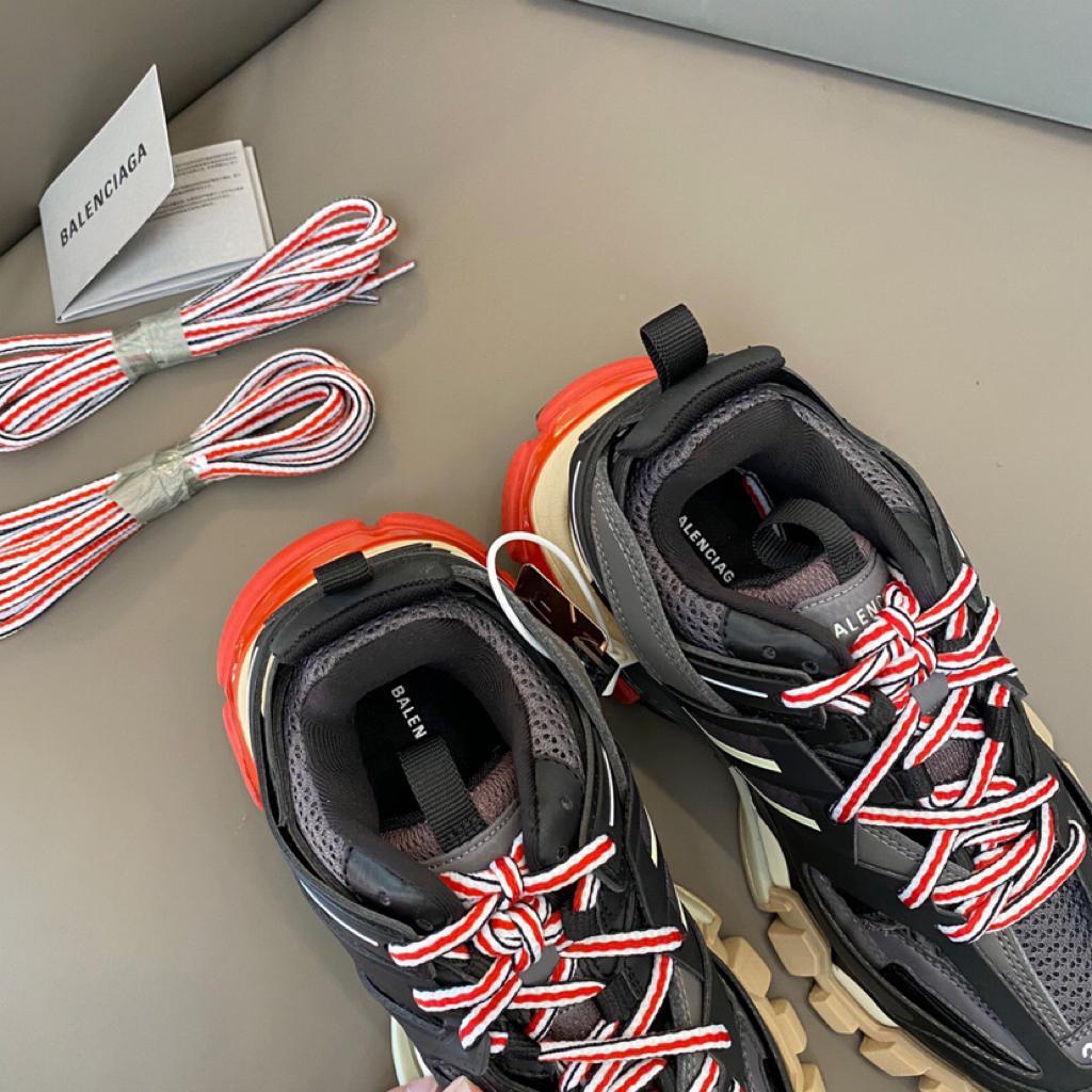 Balenciaga Track Black Grey Red - vstockx