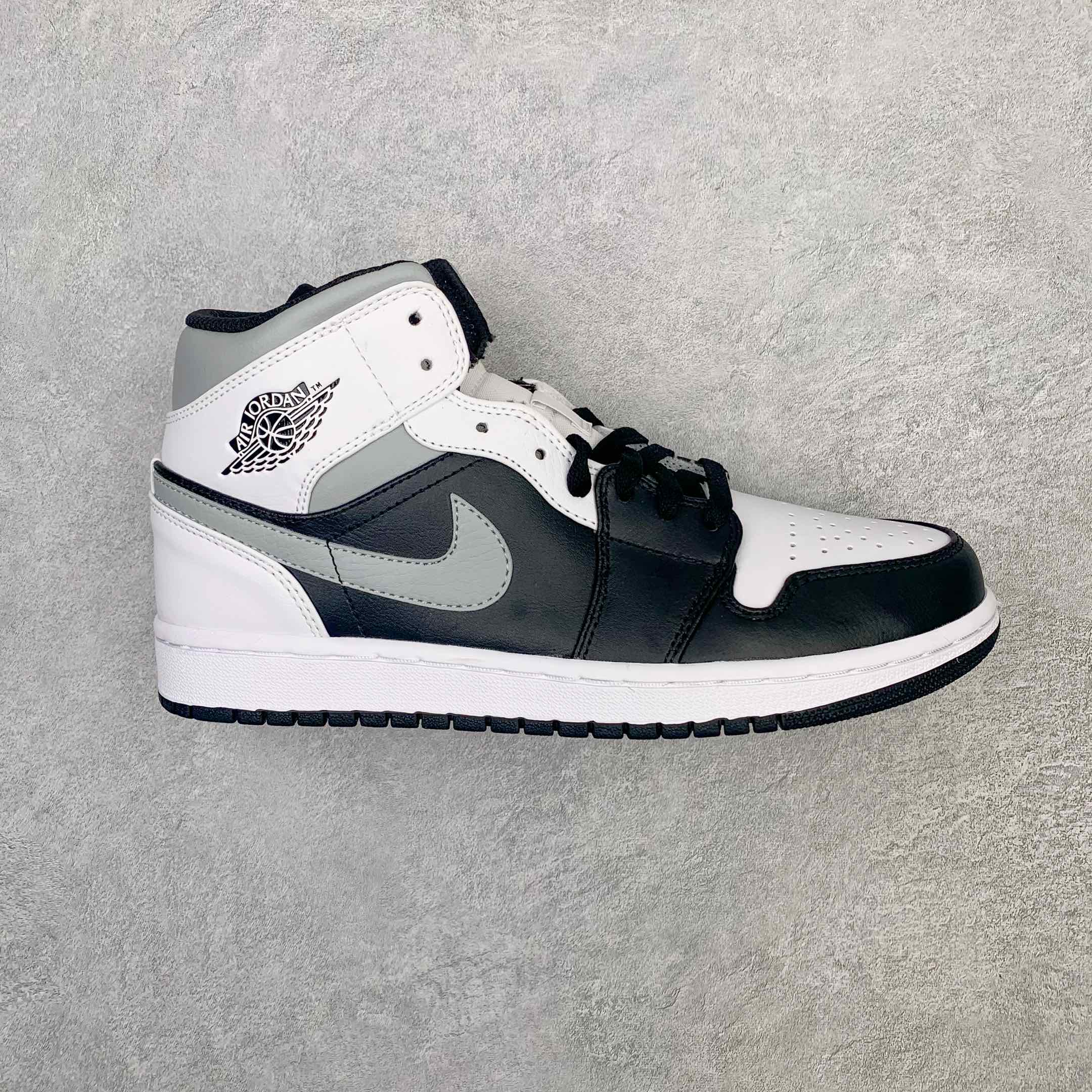 Jordan 1 Mid White Shadow - vstockx