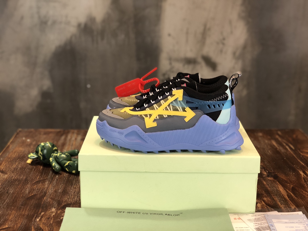 OFF-WHITE Odsy 1000 Blue Yellow SS20 - vstockx
