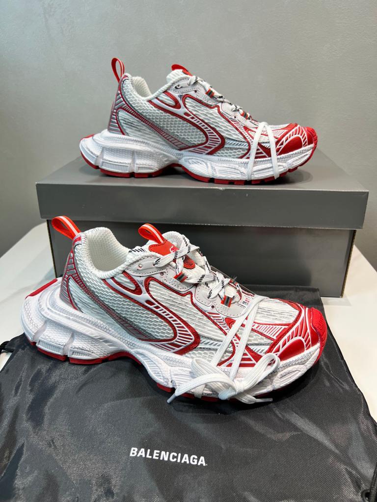 Balenciaga 3XL White Red - vstockx