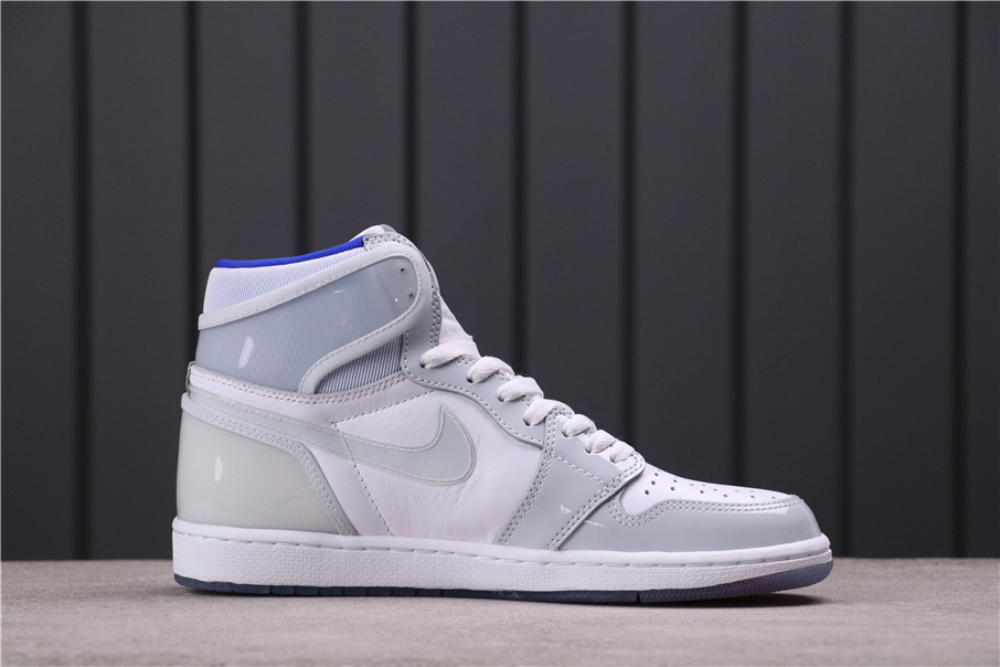Jordan 1 Retro High Zoom White Racer Blue - vstockx