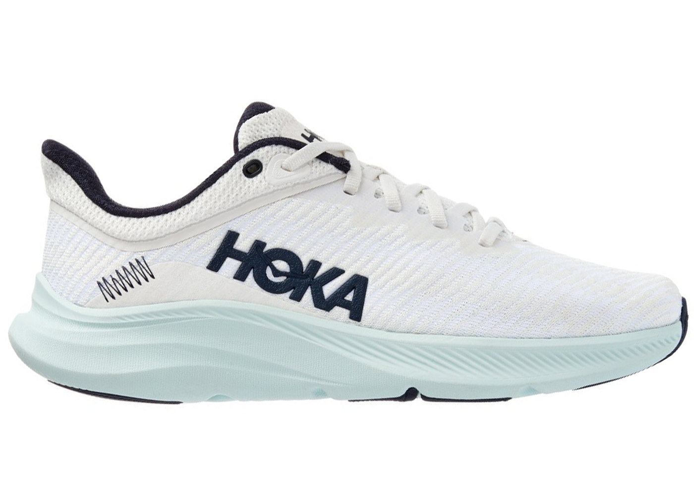 Hoka One One Solimar Blanc De Blanc Blue Glass (Women's) - vstockx