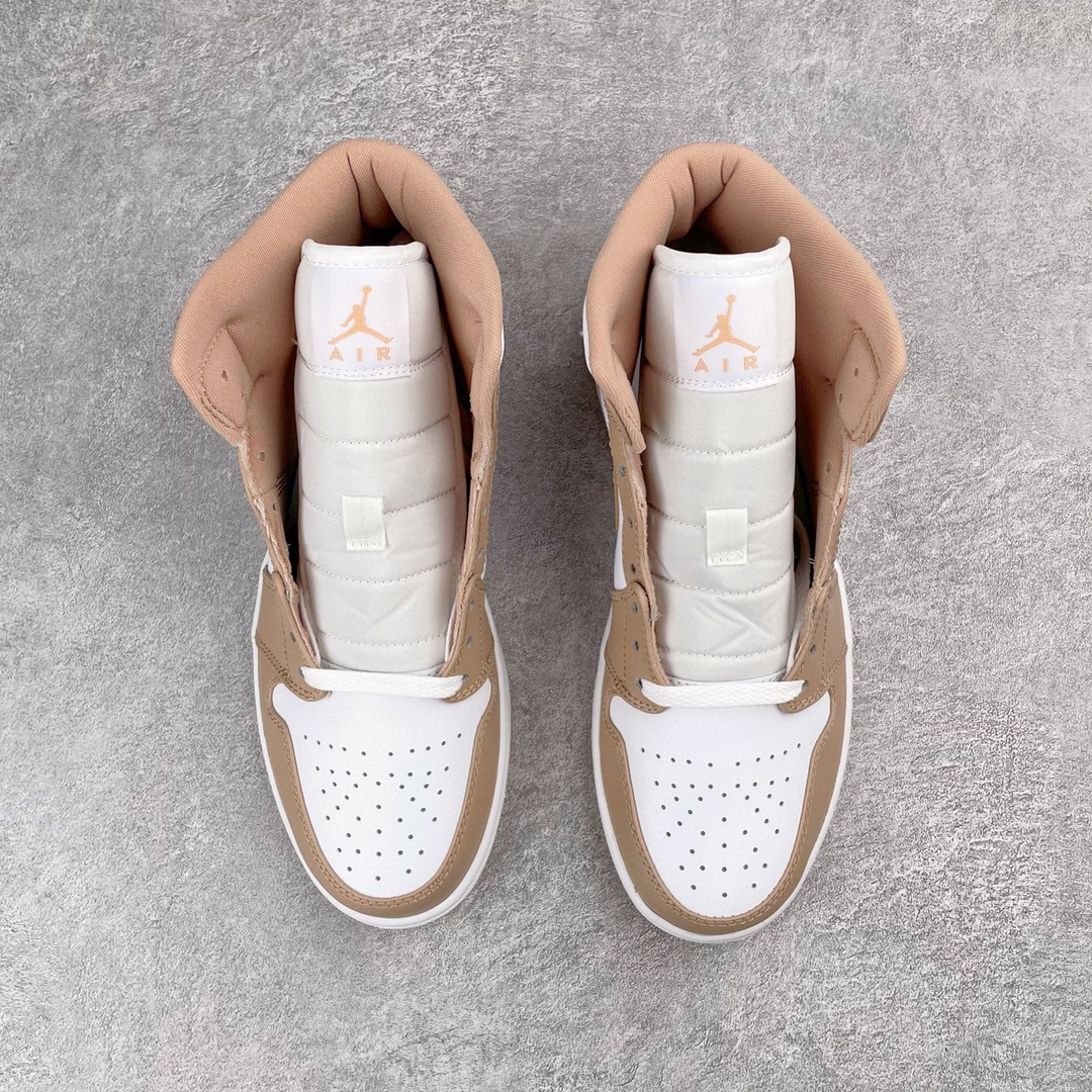 Jordan 1 Mid Tan Gum - vstockx