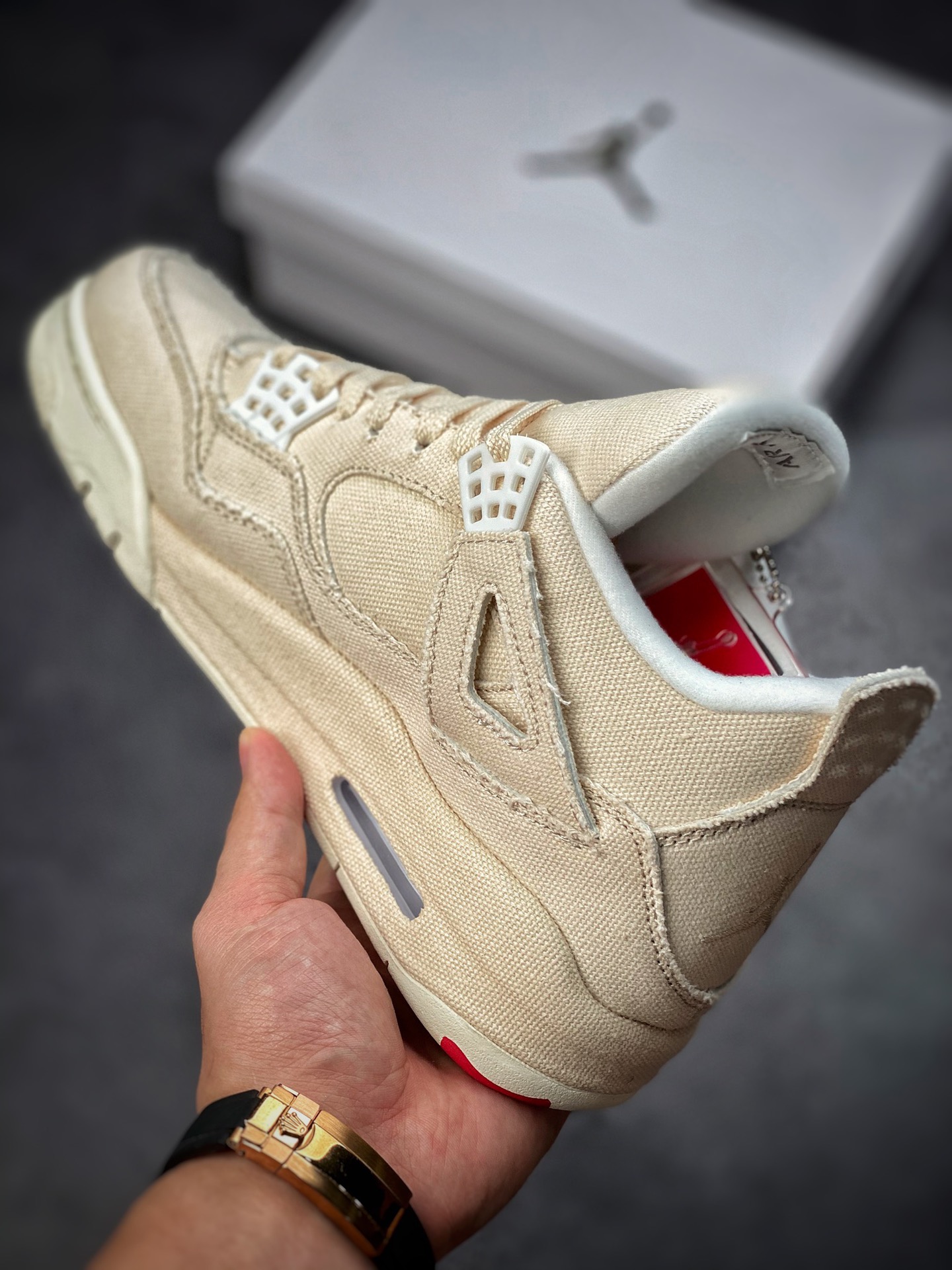Jordan 4 Retro Blank Canvas (W) - vstockx