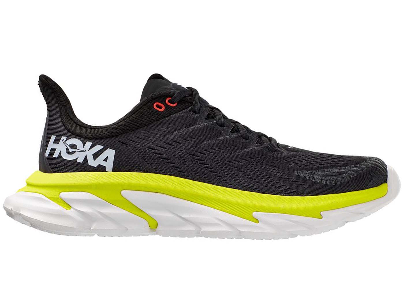 Hoka One One Clifton Edge Anthracite Evening Primrose - vstockx